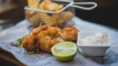 Pescado frito Pescado frito