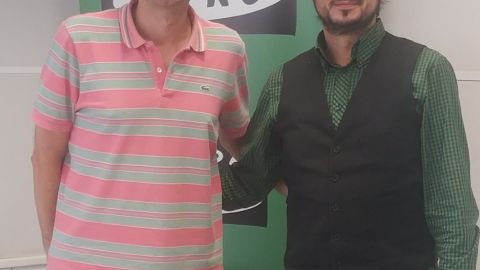 Antonio Lucas y Javier Barbero