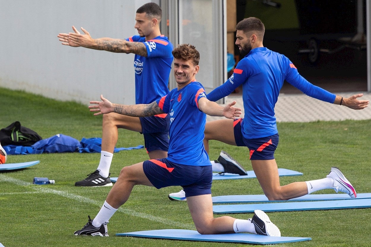 Griezmann estrena la Champions en el Metropolitano Griezmann estrena la Champions en el Metropolitano