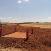 Un pozo de emergencia que se tuvo que abrir en Almagro Un pozo de emergencia que se tuvo que abrir en Almagro