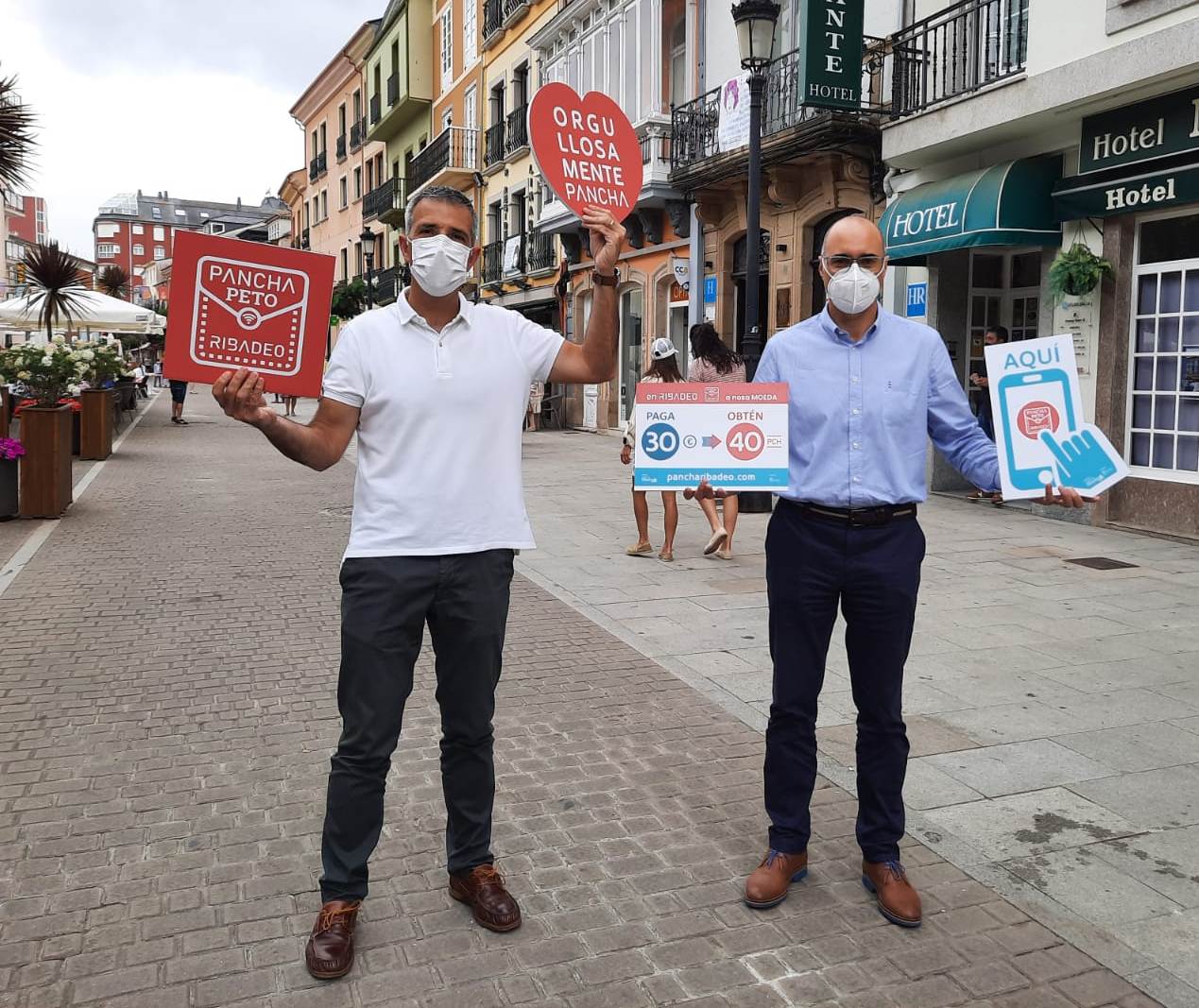 Ribadeo pone en circulación 600.000 euros en "Panchas" Ribadeo pone en circulación 600.000 euros en "Panchas"