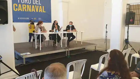 Instantes de la celebración del Foro del Carnaval Instantes de la celebración del Foro del Carnaval