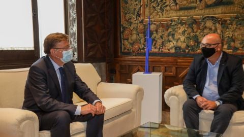 Reuni&oacute;n Ximo Puig con Andreu Verd&uacute;