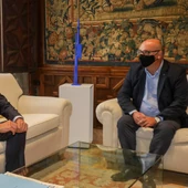 Reunión Ximo Puig con Andreu Verdú Reunión Ximo Puig con Andreu Verdú