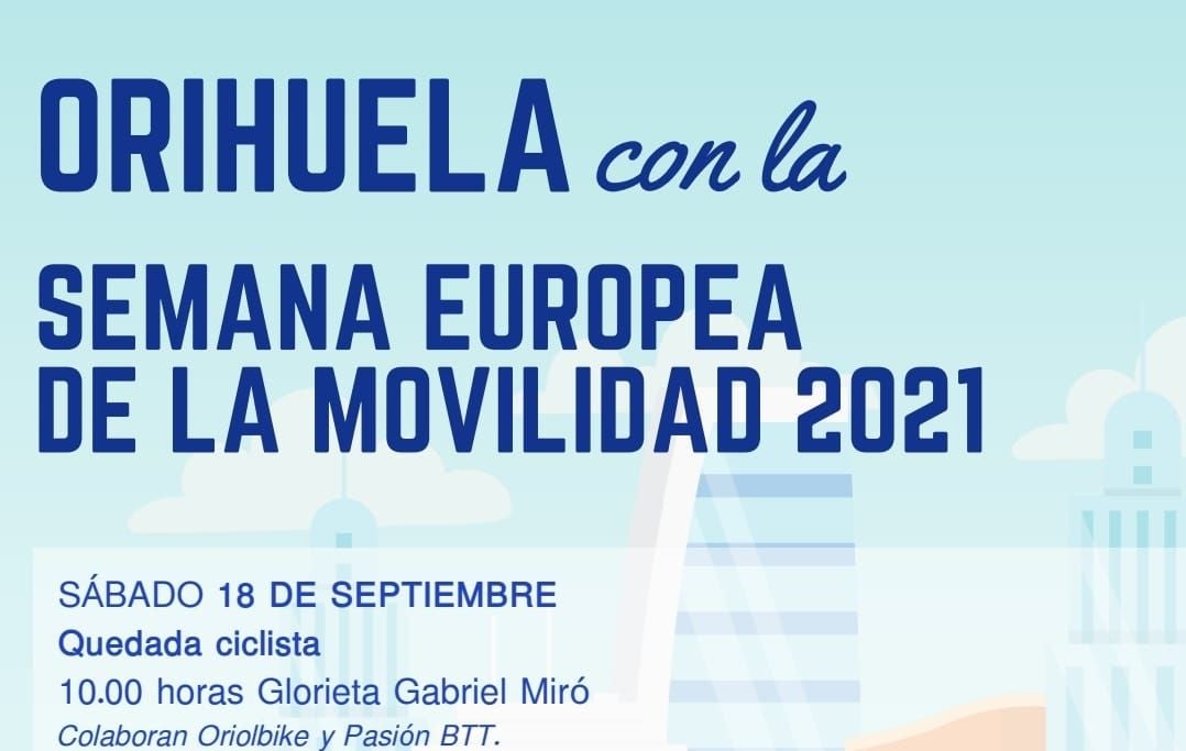 Las concejalías de Medio Ambiente y Transportes organizan diferentes actividades con motivo de la Semana Europea de la Movilidad Las concejalías de Medio Ambiente y Transportes organizan diferentes actividades con motivo de la Semana Europea de la Movilidad