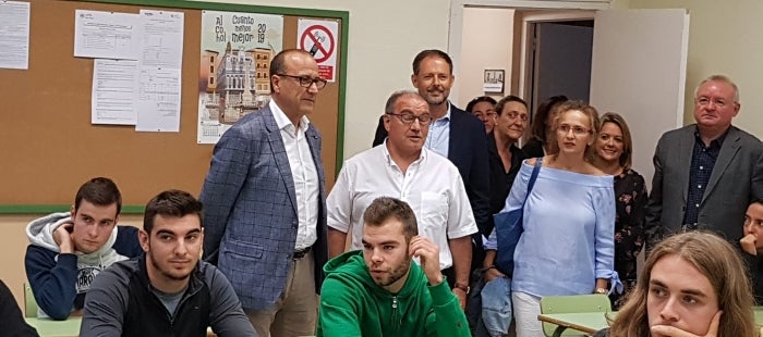 El CPIFP San Blas estrena curso con cien alumnos más El CPIFP San Blas estrena curso con cien alumnos más