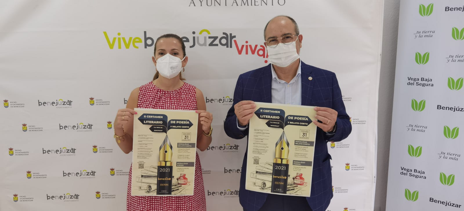 Comienza el plazo para participar en el II certamen literario de poesía y relato corto ‘La tinta de Benejúzar’ Comienza el plazo para participar en el II certamen literario de poesía y relato corto ‘La tinta de Benejúzar’