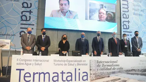 A Xunta aposta polo termalismo como destino seguro, de calidade e sostible Congreso Auga Saude e Termalismo