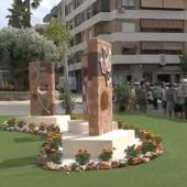 Inauguración del memorial por el atentado en Mutxamel