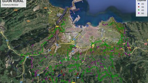 Gij&oacute;n realiza un mapeo para comprobar la conectividad de las parroquias rurales