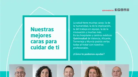 La nueva campaña de Quirón Salud. La nueva campaña de Quirón Salud.