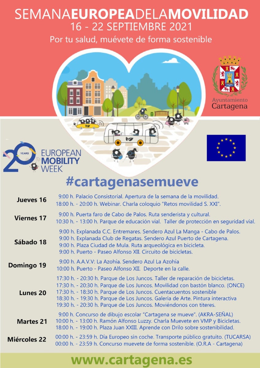 Arranca en Cartagena la Semana Europea de la Movilidad Arranca en Cartagena la Semana Europea de la Movilidad