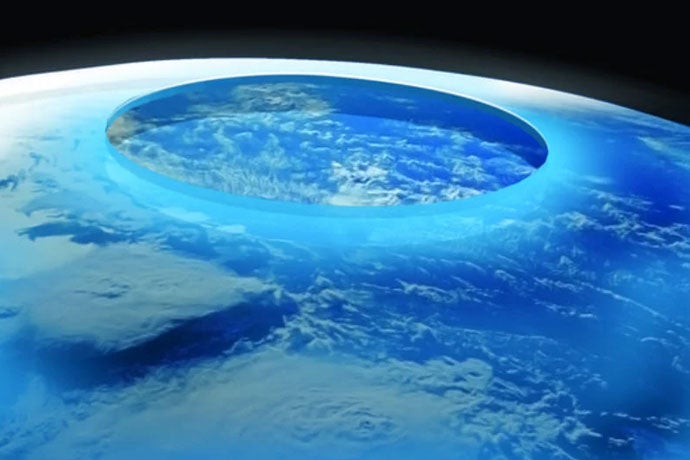 La capa de ozono es una franja de gas muy frágil que protege la vida en el planeta La capa de ozono es una franja de gas muy frágil que protege la vida en el planeta