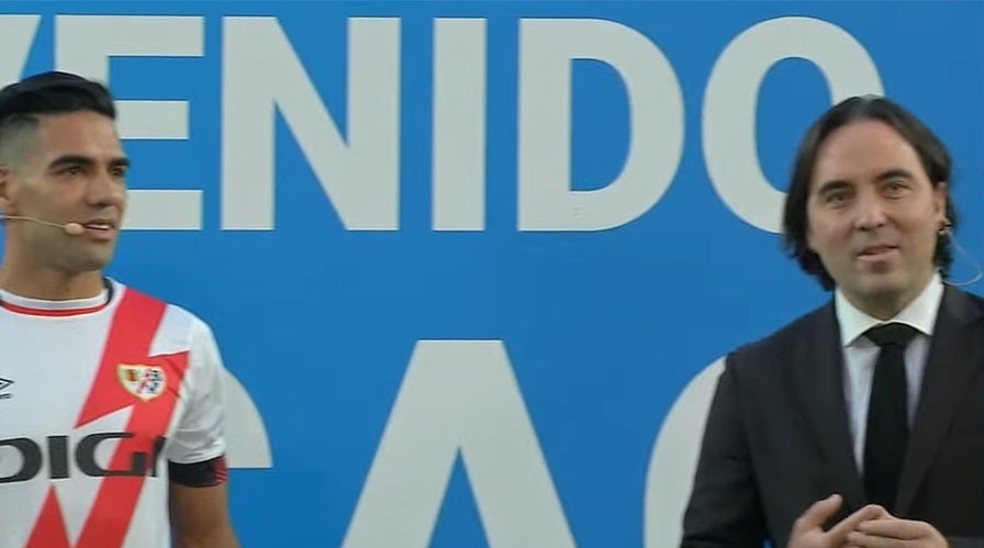 La presentación más incómoda: "Falcao sí, Presa no" La presentación más incómoda: "Falcao sí, Presa no"