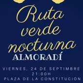 Nuevo recorrido nocturno por la ruta del agua de Almoradí con motivo del Día Mundial del Turismo Nuevo recorrido nocturno por la ruta del agua de Almoradí con motivo del Día Mundial del Turismo