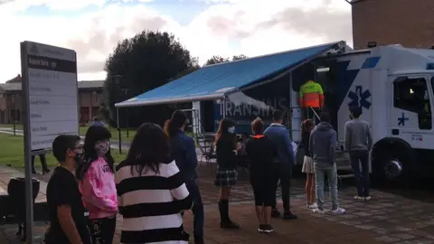 Vacunación sin cita en el campus de Gijón Vacunación sin cita en el campus de Gijón