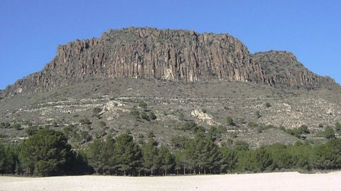 Uno de los volcanes del Campo de Calatrava