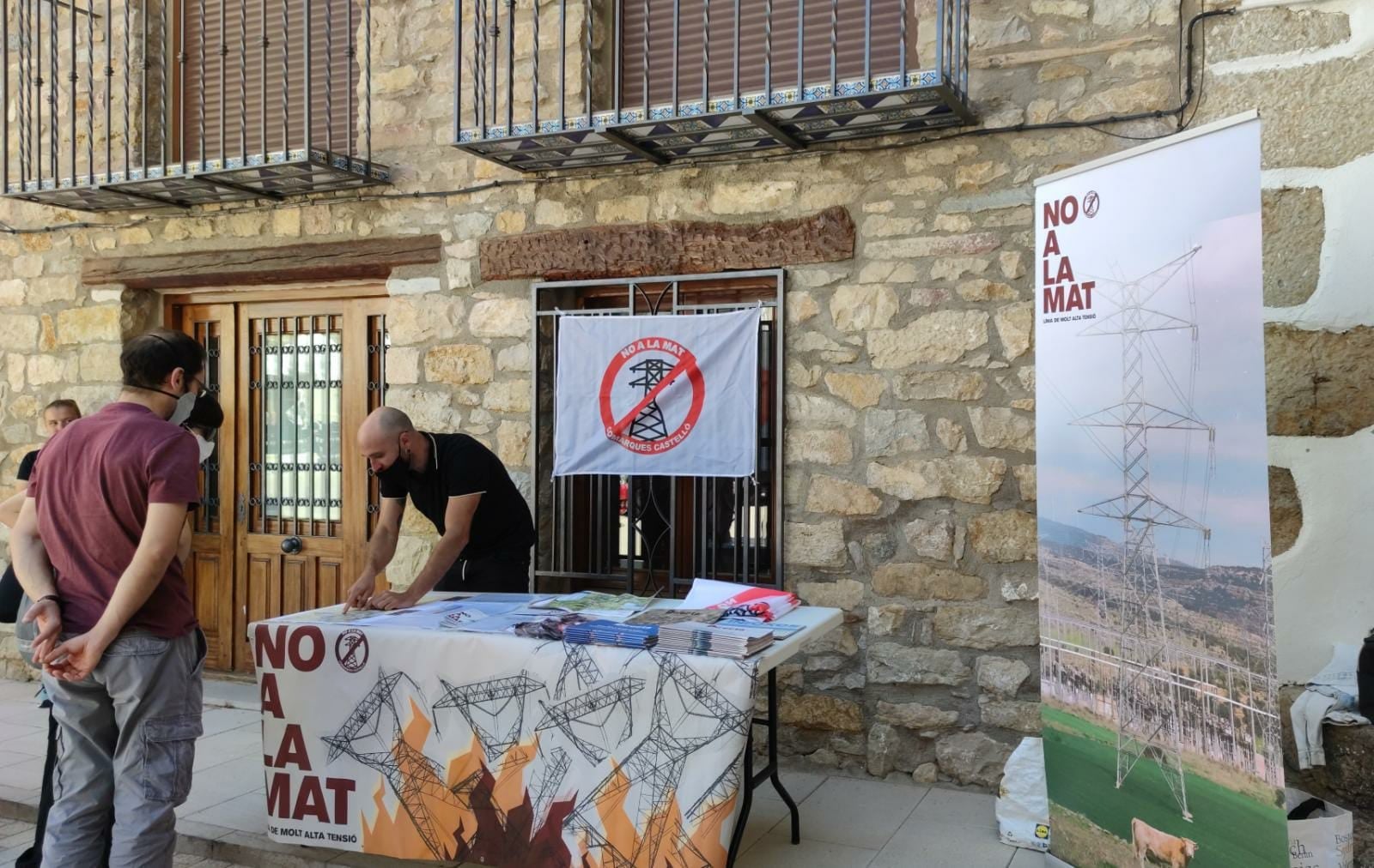 La Plataforma contra la MAT anuncia acciones contra la reanudación de los trabajos La Plataforma contra la MAT anuncia acciones contra la reanudación de los trabajos