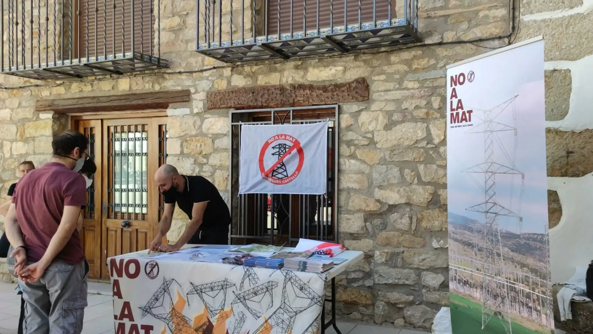 Los municipios de Castellón afectados por la línea de alta Tensión que proyecta Red Eléctrica lanzan un grito de socorro a la Diputación