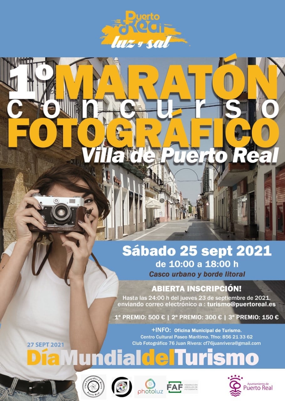 Puerto Real organiza una maratón fotográfica para celebrar el Día del Turismo Puerto Real organiza una maratón fotográfica para celebrar el Día del Turismo