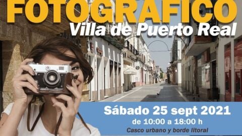 Cartel del Marat&oacute;n Fotogr&aacute;fico Villa de Puerto Real