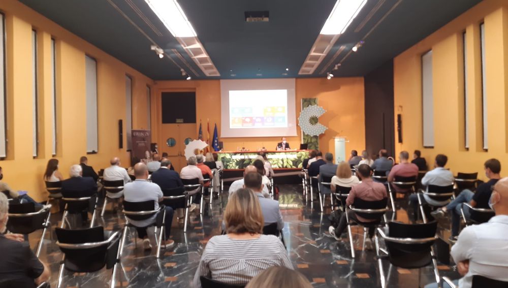 Asistentes a la jornada sobre captación de fondos europeos para digitalización de los ayuntamientos