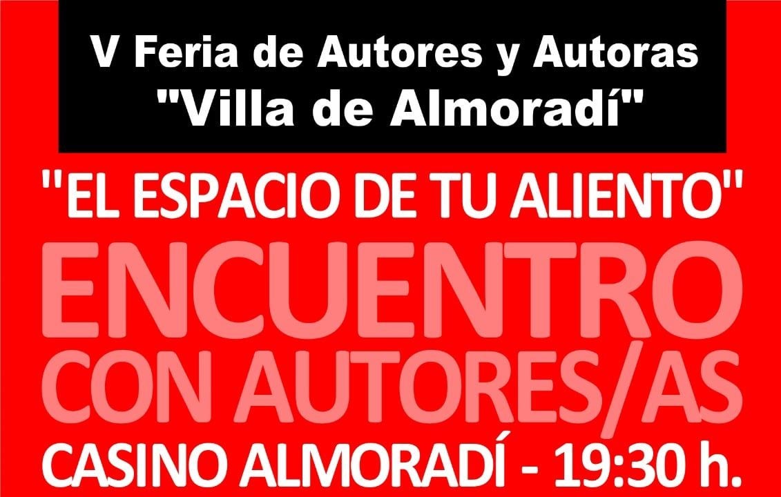 El último fin de semana de septiembre vuelve la Feria de Autores y Autoras a Almoradí El último fin de semana de septiembre vuelve la Feria de Autores y Autoras a Almoradí