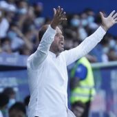 José Alberto López, entrenador del Málaga CF