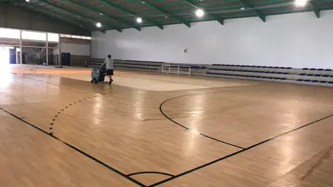 Las obras en el pabellón de Carrús de Elche entran en su recta final. BALONMANO