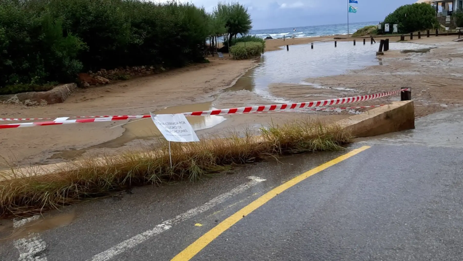 Las precipitaciones dejan unos 22 litros con "intensidad torrencial" en la zona del aeropuerto de Ibiza