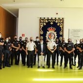 El subdelegado del Gobierno da la bienvenida a dieciocho nuevos policías a la Comisaría Provincial de Albacete
