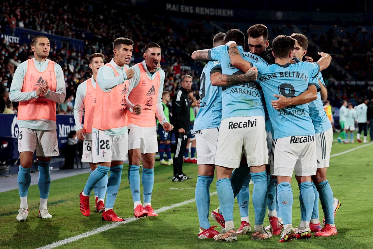 El Celta consigue su primera victoria ante un levante que sigue sin ganar El Celta consigue su primera victoria ante un levante que sigue sin ganar