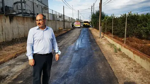 Comienzan las obras de reparación en el camino viejo de Almoradí del término municipal de Benejúzar caminos