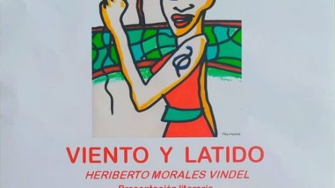 Presentaci&oacute;n del libro 'Viento y latido' de Heriberto Morales. 