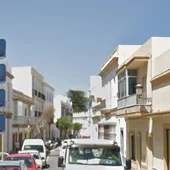 Calle Francisco Liñán, en Chiclana Calle Francisco Liñán, en Chiclana