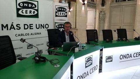 Carlos Alsina desde la Fundación BBVA en Bilbao Carlos Alsina desde la Fundación BBVA en Bilbao