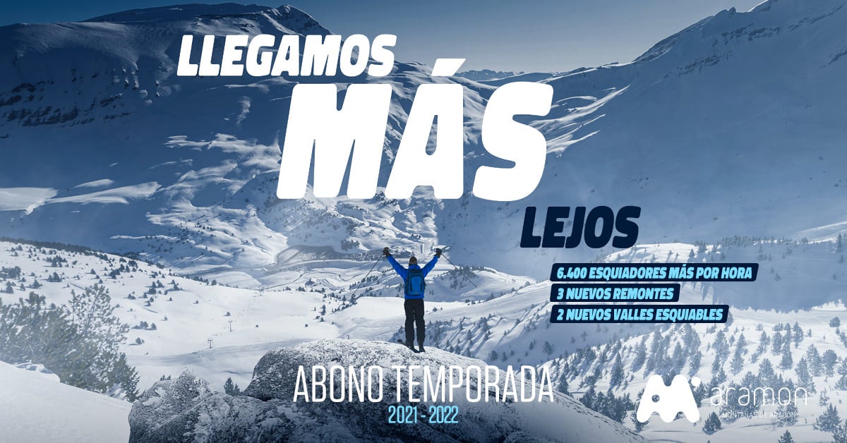 Aramón lanza su abono de temporada para la nueva campaña de esquí Aramón lanza su abono de temporada para la nueva campaña de esquí
