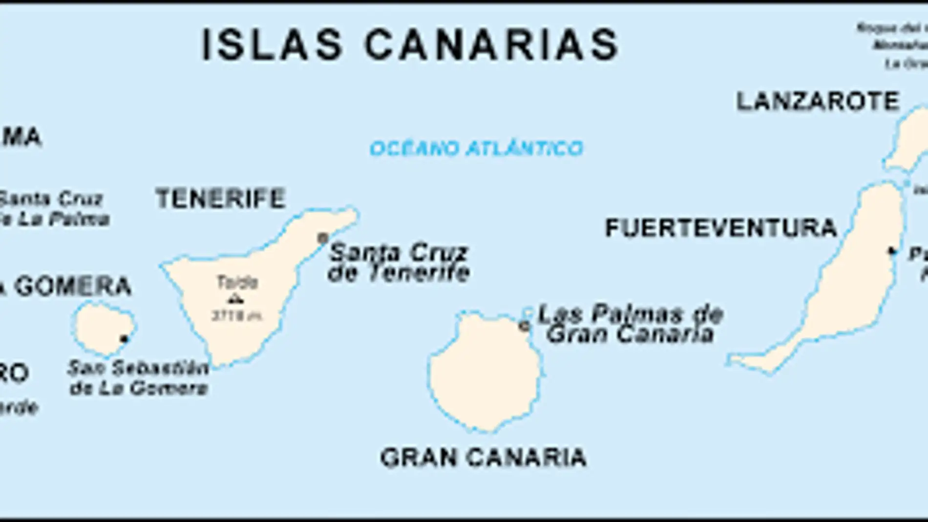 Islas Canarias карта