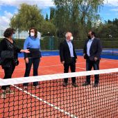 La Diputación mejora las dotaciones deportivas de Saldaña en cooperación con el Ayuntamiento de la localidad