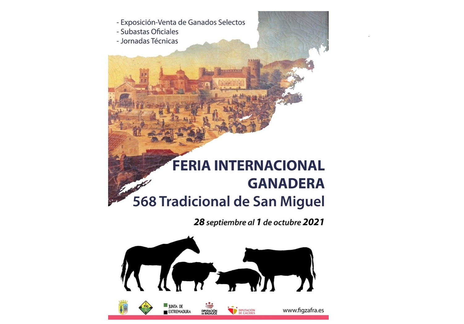 Este año solo habrá ganado en la feria de Zafra Este año solo habrá ganado en la feria de Zafra