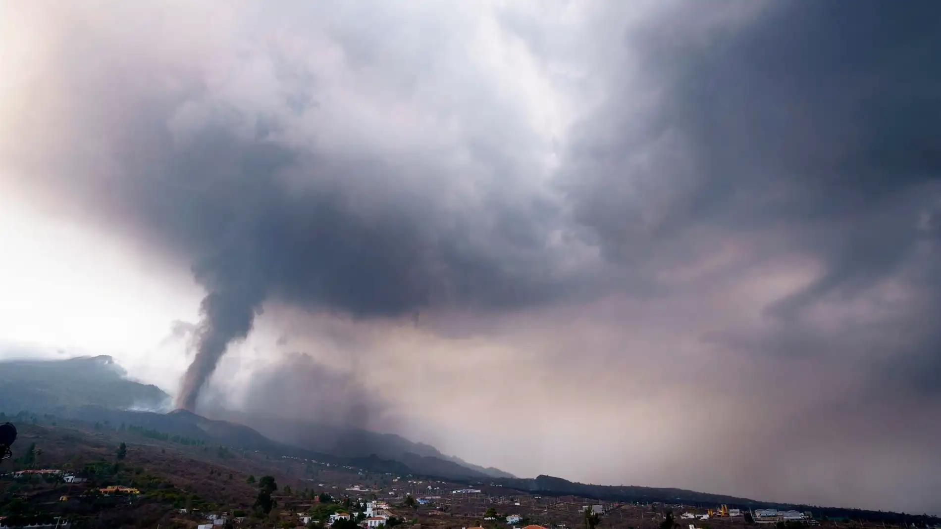 Erupción del volcán en La Palma