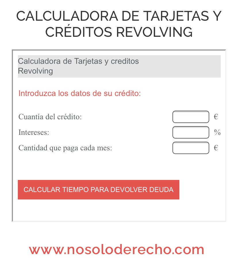 ¿Qué es y cómo funciona la "Calculadora de tarjetas y créditos revolving"? Te lo contamos en Más de Uno Toledo ¿Qué es y cómo funciona la "Calculadora de tarjetas y créditos revolving"? Te lo contamos en Más de Uno Toledo