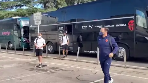 El Valencia rumbo a Sevilla El Valencia rumbo a Sevilla
