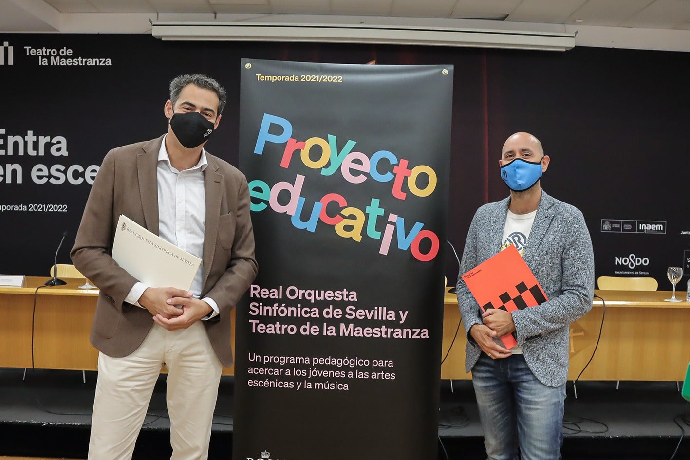 La Real Orquesta Sinfónica de Sevilla y el Teatro de la Maestranza presentan conjuntamente sus programas educativos La Real Orquesta Sinfónica de Sevilla y el Teatro de la Maestranza presentan conjuntamente sus programas educativos