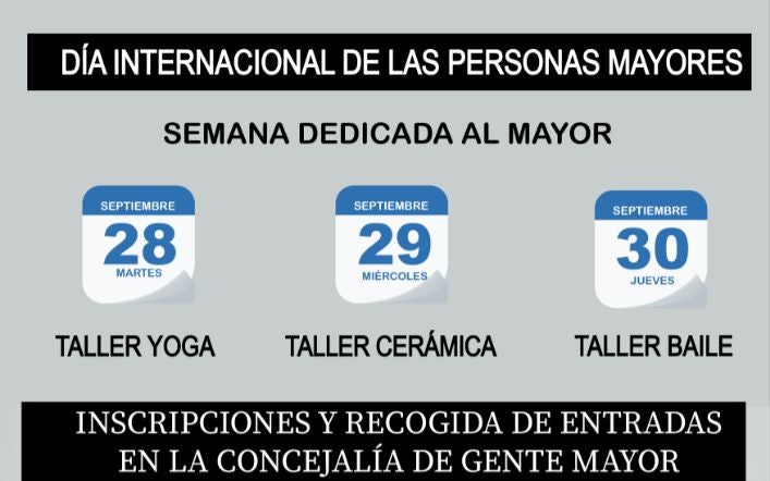 Torrevieja conmemora con varias actividades el dia internacional de las personas mayores Torrevieja conmemora con varias actividades el dia internacional de las personas mayores