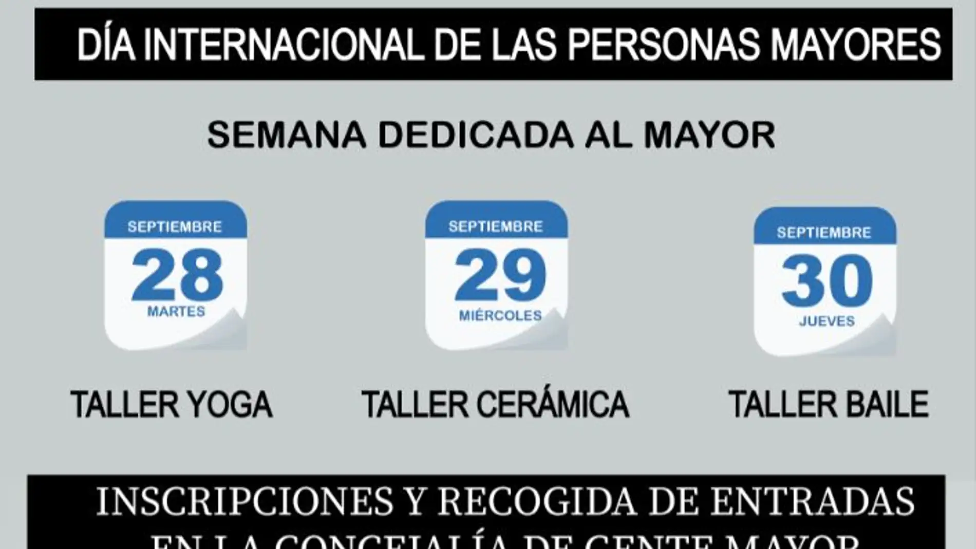 Torrevieja conmemora con varias actividades el dia internacional de las personas mayores 