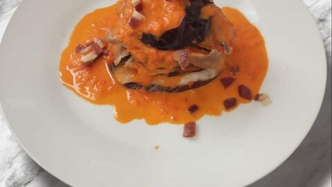 Una de las tapas participantes en la Ruta de la Tapa de Acosafe