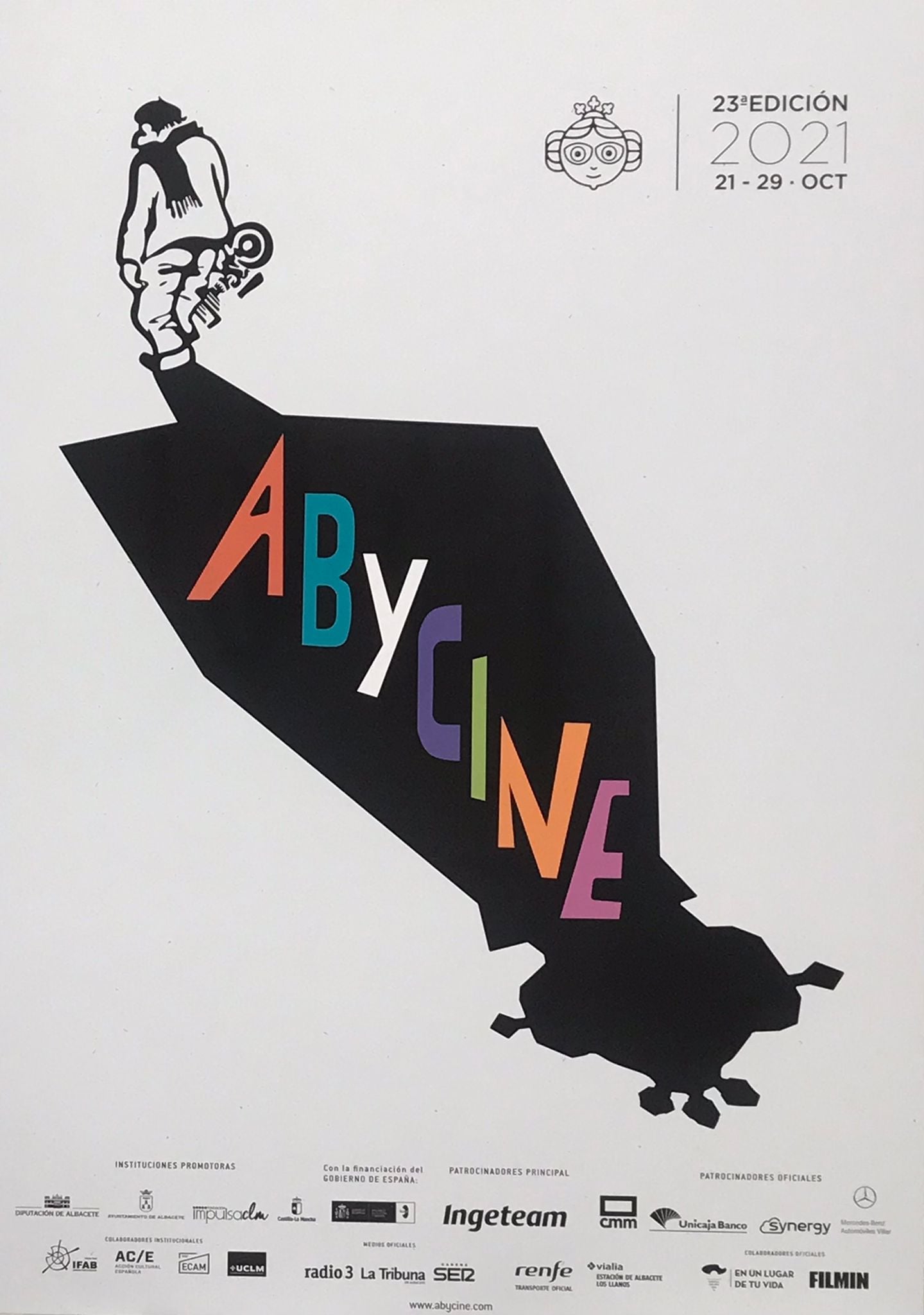 El cartel de Abycine rinde homenaje a Berlanga y a su "Verdugo" El cartel de Abycine rinde homenaje a Berlanga y a su "Verdugo"