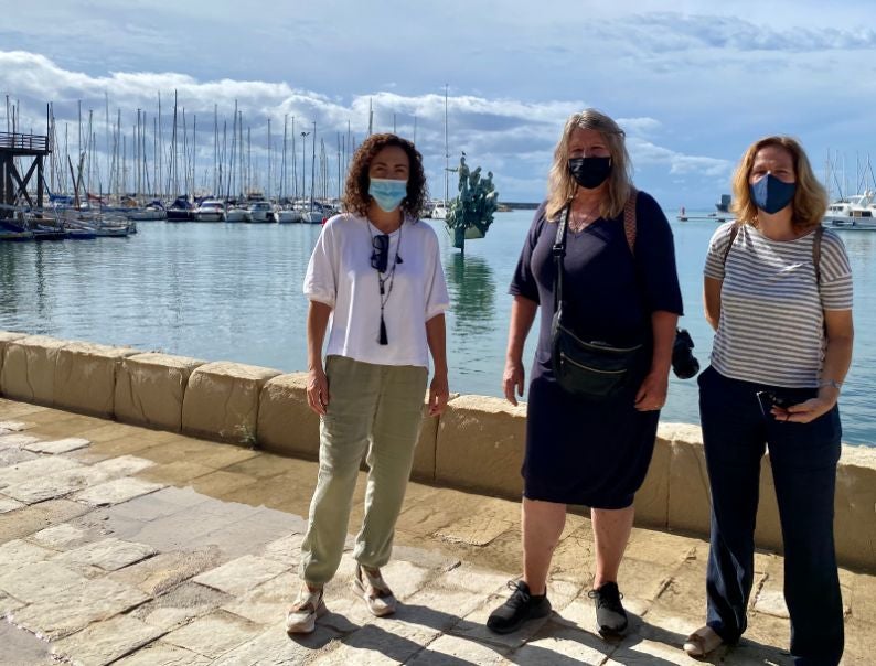 La periodista danesa Hanne Olsen visita Torrevieja interesada por las salinas y turismo medio ambiental La periodista danesa Hanne Olsen visita Torrevieja interesada por las salinas y turismo medio ambiental