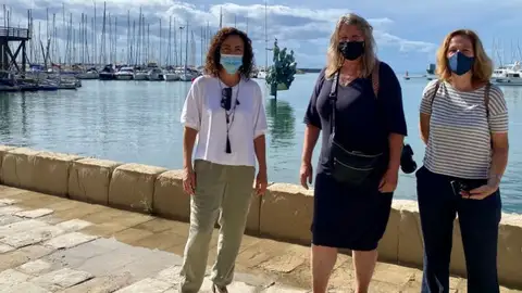 La periodista danesa Hanne Olsen visita Torrevieja interesada por las salinas y turismo medio ambiental periodismo